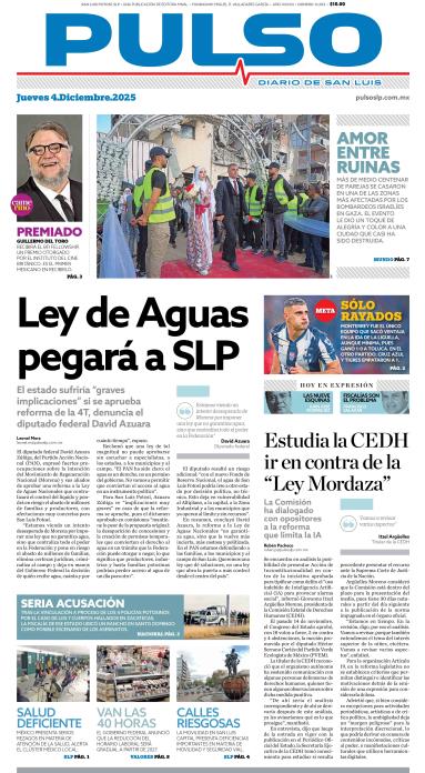 Edicion Impresa Portada de Hoy