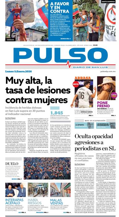 Edicion Impresa Portada de Hoy