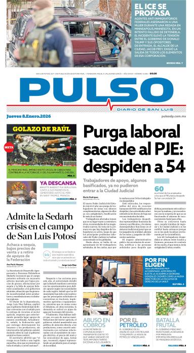Edicion Impresa Portada de Hoy