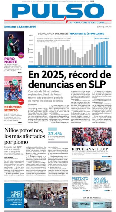 Edicion Impresa Portada de Hoy