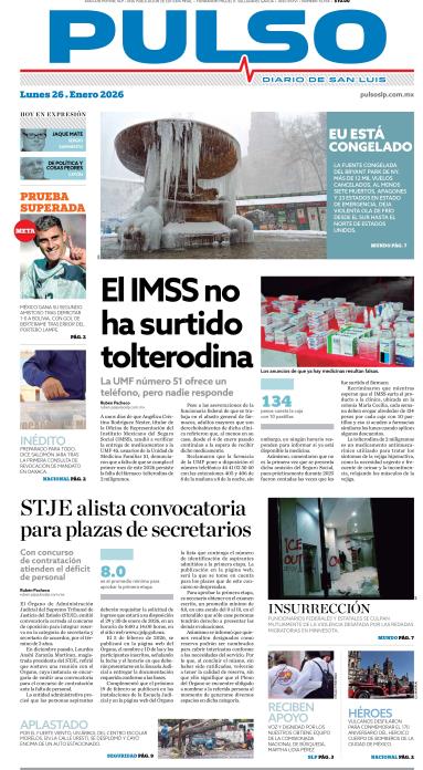Edicion Impresa Portada de Hoy