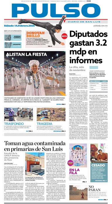 Edicion Impresa Portada de Hoy