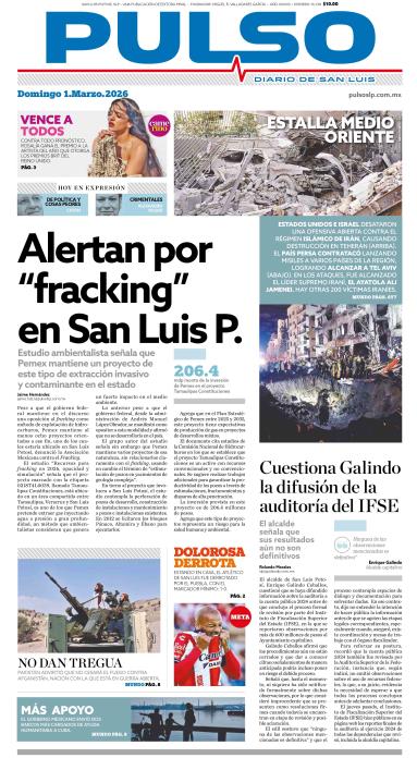 Edicion Impresa Portada de Hoy