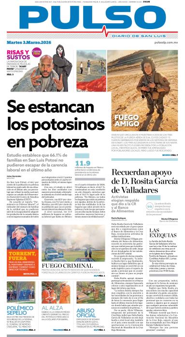 Edicion Impresa Portada de Hoy