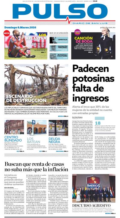 Edicion Impresa Portada de Hoy