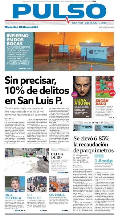Edicion Impresa Portada de Hoy
