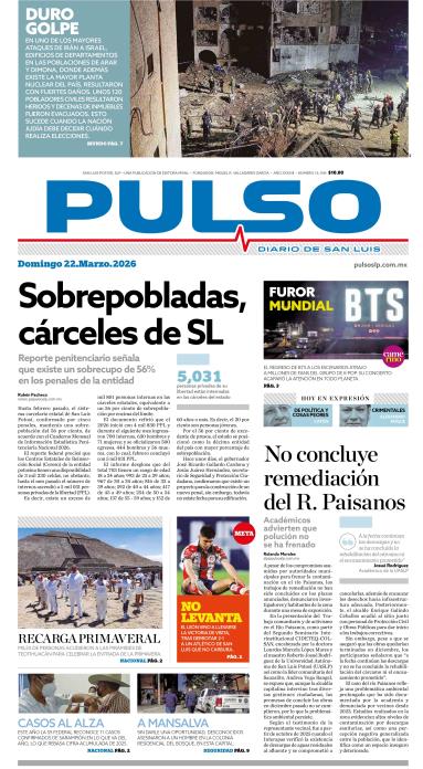 Edicion Impresa Portada de Hoy