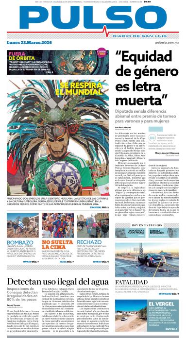 Edicion Impresa Portada de Hoy