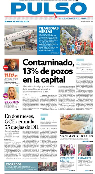 Edicion Impresa Portada de Hoy