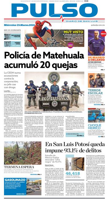 Edicion Impresa Portada de Hoy