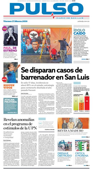 Edicion Impresa Portada de Hoy