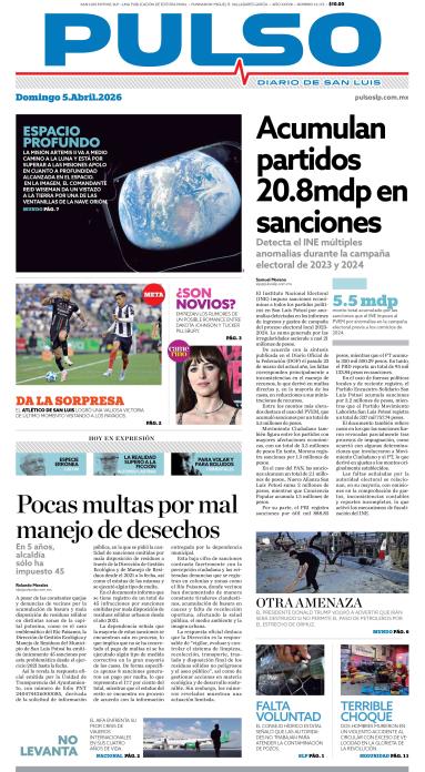 Edicion Impresa Portada de Hoy
