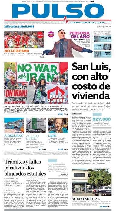 Edicion Impresa Portada de Hoy