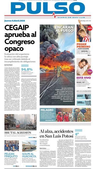 Edicion Impresa Portada de Hoy