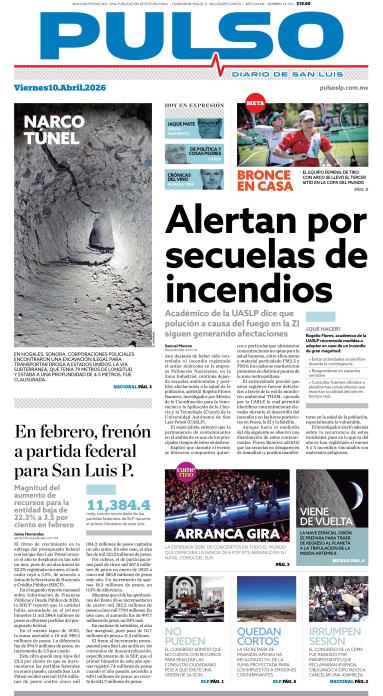 Edicion Impresa Portada de Hoy