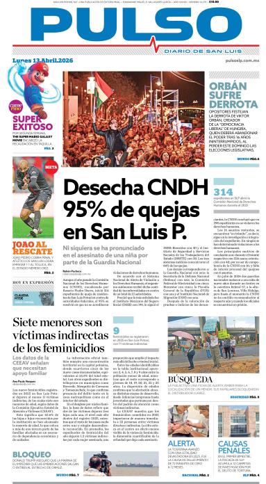 Edicion Impresa Portada de Hoy