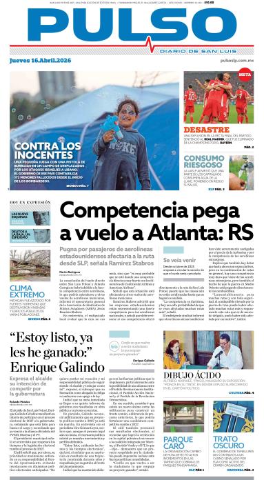 Edicion Impresa Portada de Hoy