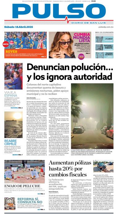 Edicion Impresa Portada de Hoy