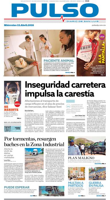Edicion Impresa Portada de Hoy