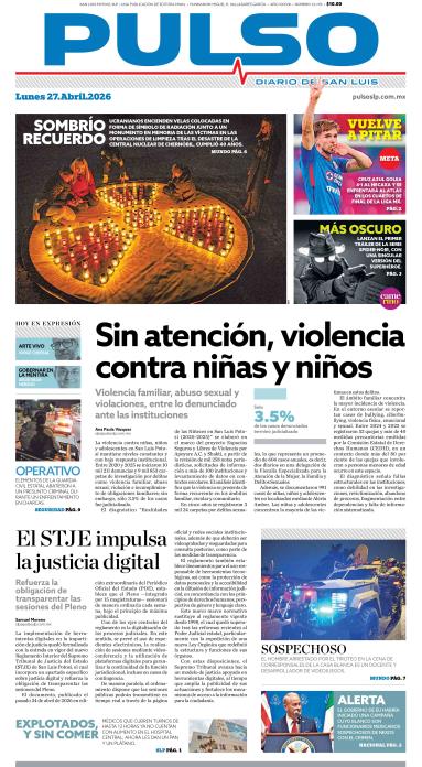 Edicion Impresa Portada de Hoy