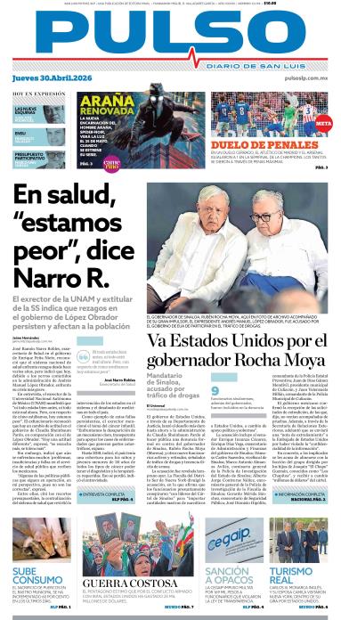 Edicion Impresa Portada de Hoy