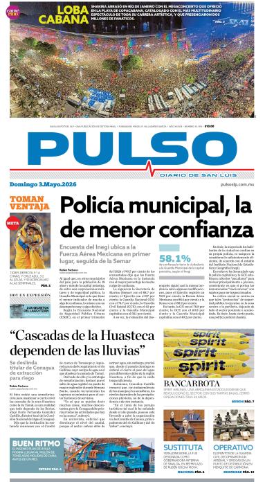 Edicion Impresa Portada de Hoy