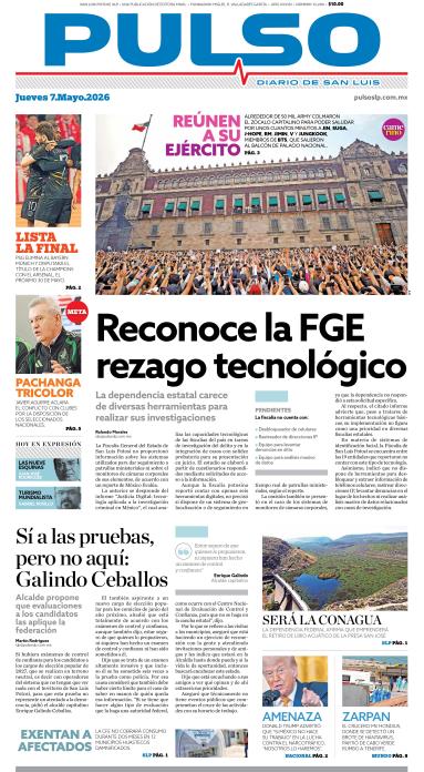 Edicion Impresa Portada de Hoy