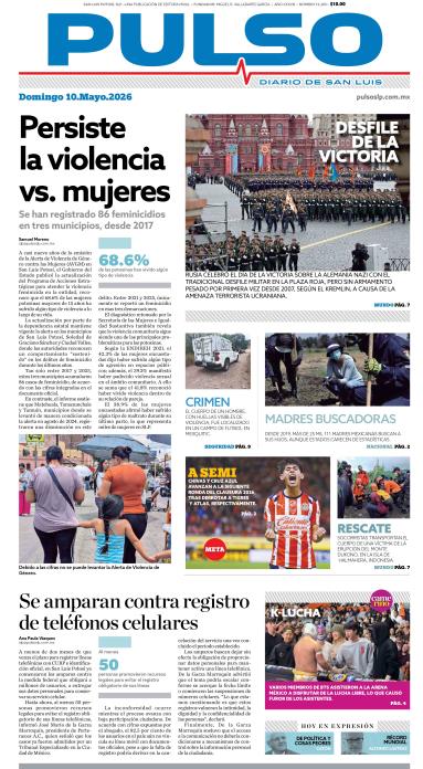Edicion Impresa Portada de Hoy