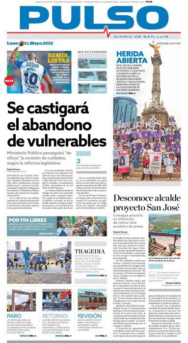 Edicion Impresa Portada de Hoy