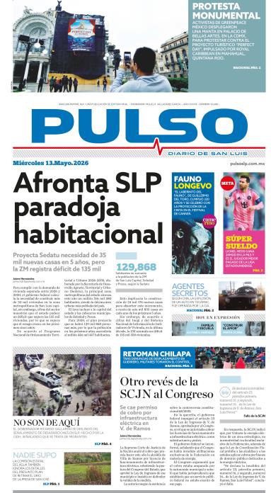 Edicion Impresa Portada de Hoy
