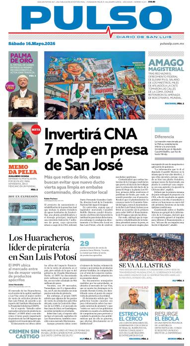 Edicion Impresa Portada de Hoy