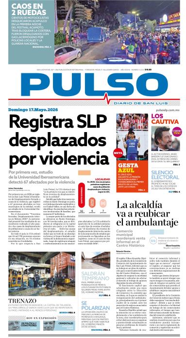 Edicion Impresa Portada de Hoy