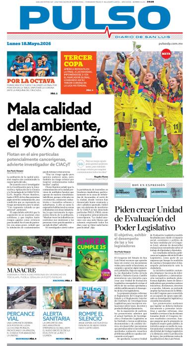 Edicion Impresa Portada de Hoy