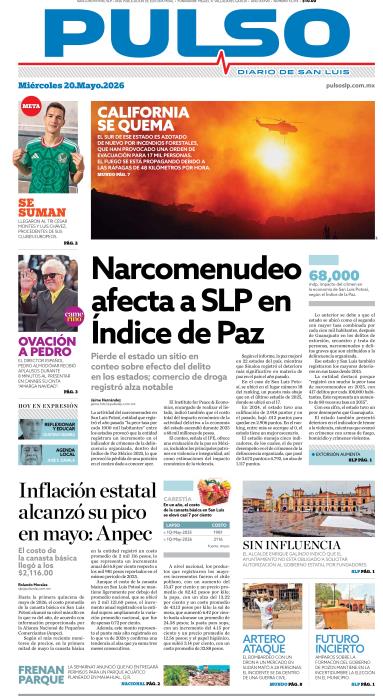 Edicion Impresa Portada de Hoy