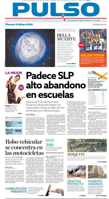 Edicion Impresa Portada de Hoy
