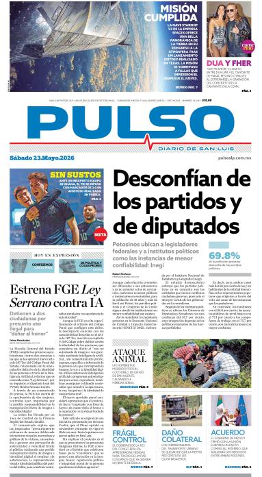 Edicion Impresa Portada de Hoy