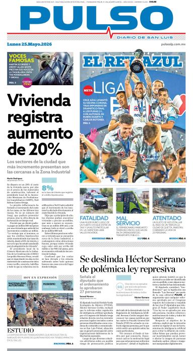 Edicion Impresa Portada de Hoy