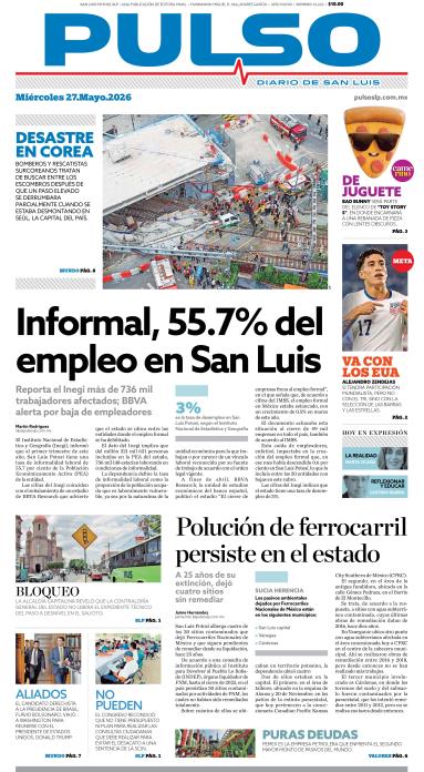 Edicion Impresa Portada de Hoy
