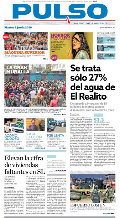 Edicion Impresa Portada de Hoy