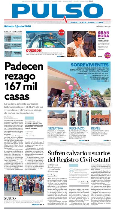 Edicion Impresa Portada de Hoy