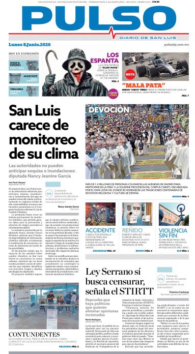 Edicion Impresa Portada de Hoy