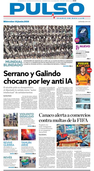 Edicion Impresa Portada de Hoy