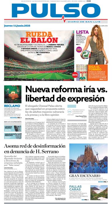 Edicion Impresa Portada de Hoy