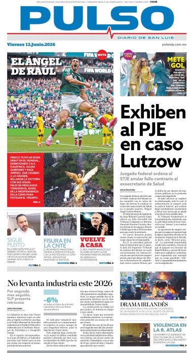 Edicion Impresa Portada de Hoy