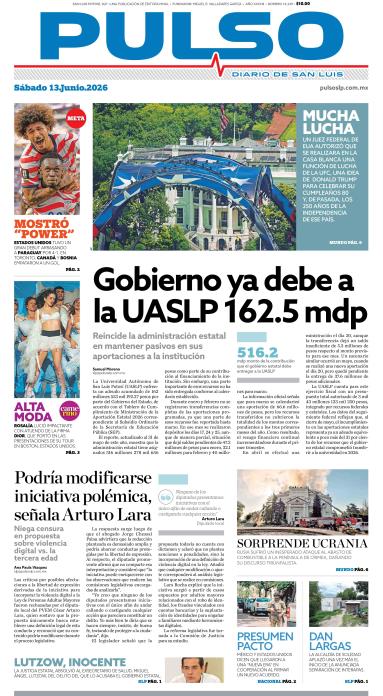 Edicion Impresa Portada de Hoy
