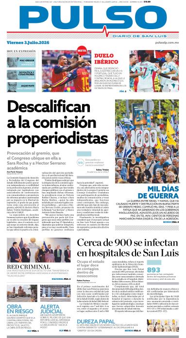Edicion Impresa Portada de Hoy