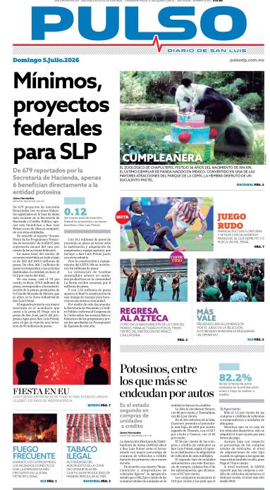Edicion Impresa Portada de Hoy