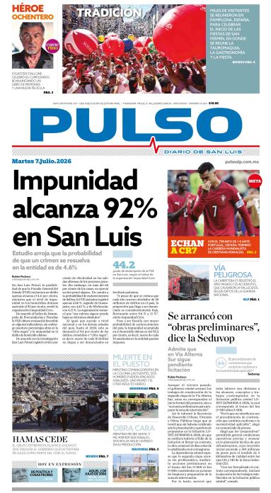 Edicion Impresa Portada de Hoy