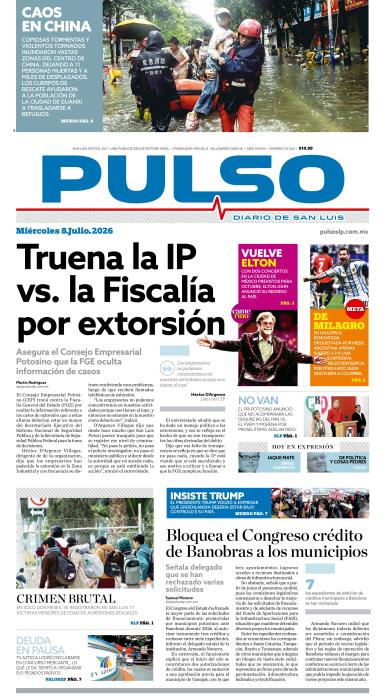 Edicion Impresa Portada de Hoy