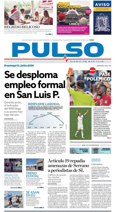 Edicion Impresa Portada de Hoy